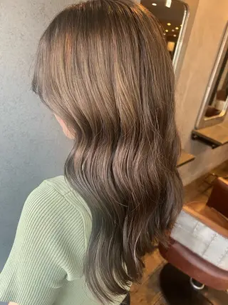 ロング 🎀ボブ特化🎀透明 カラー/艶髪あやなのヘアスタイル