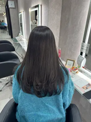 ロング カラー ヘアアレンジ モテ髪提案🫧 /HaRu🏳️‍⚧のヘアスタイル