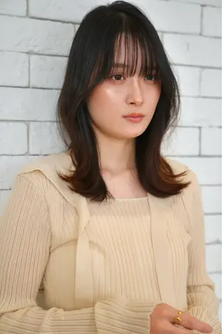 ミディアム オトナヘア✂︎ 土橋　大毅のヘアスタイル