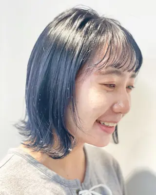 ミディアム MATISSE藤崎 渕上 ジュビアイのヘアスタイル