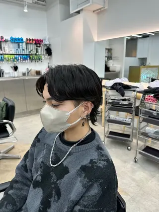 パーマ メンズ カット🔥パーマ特化 fifthりょう🔥のヘアスタイル