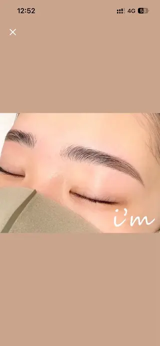 アイブロウ トレンド眉🩵 rina.yoの眉毛・アイブロウイメージ