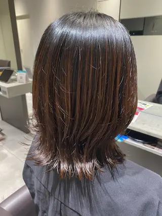 ミディアム 馬場 紅亜のヘアスタイル