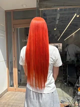 ロング カラー 🐾Libero🐾 柏　KONOMIのヘアスタイル