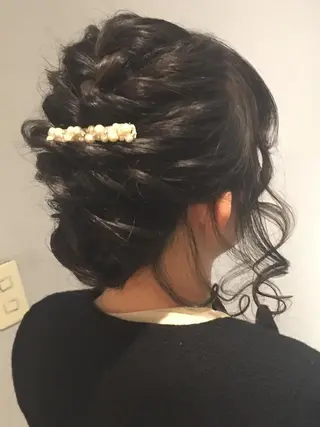 ヘアアレンジ パピヨンロゼ コスメパーマ/メンズのヘアスタイル