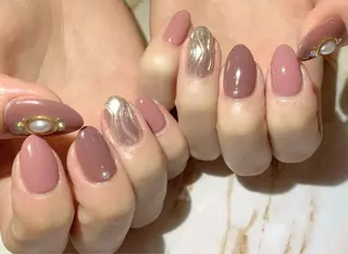 ネイル Lino+ ネイル&よもぎ蒸しのネイルデザイン