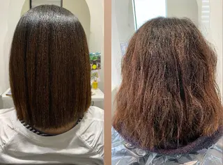ミディアム パーマ 丸山 寛のヘアスタイル