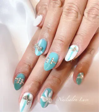 ネイル まつ毛、ネイル& 脱毛サロン　Lのネイルデザイン