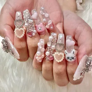 ネイル Lee Nails チップ長さだし専門店のネイルデザイン