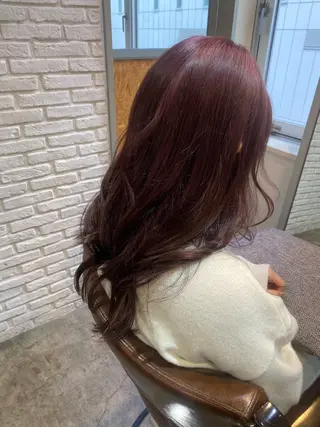 ロング カラー 🦋newi hau'oli カナのヘアスタイル