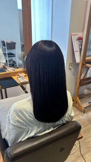 セミロング nana /カラー&極上スパのヘアスタイル