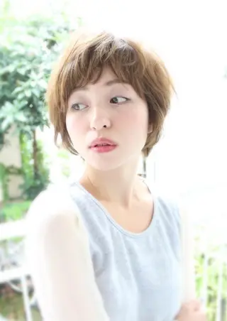 ショート 桑名 淳のヘアスタイル