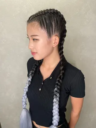 ロング エクステ*美髪サロン KR2S河内長野店長のヘアスタイル