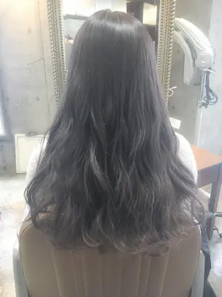 ロング カラー 北條 優輝のヘアスタイル