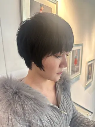 ショート ショートカット / 星野菜月のヘアスタイル