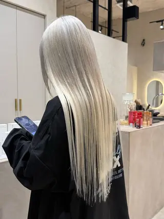 ロング 盛れるカットカラー DEAN豊橋店のヘアスタイル