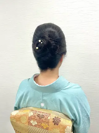 ロング YUMEYAKATA 五条店のヘアスタイル