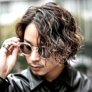 カラー メンズ 仙台メンズパーマ/ fifth/丸山佳叶のヘアスタイル