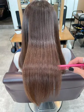 ロング カラー HAREru. モデル募集【戸塚】のヘアスタイル