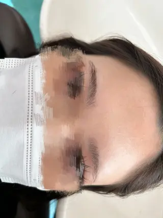 アイブロウ ゆな︎❤︎ 髪質改善カラーのヘアスタイル