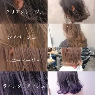 ミディアム カラー ヘアアレンジ 全色特化美容師 /コウスケ🎨のヘアスタイル