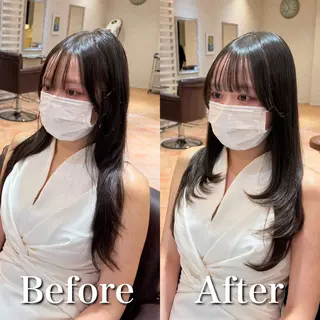 ロング パーマ 🌟クロスパーマ🌟 YAGIのヘアスタイル