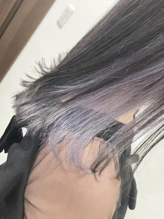 セミロング カラー 松田 みのりのヘアスタイル