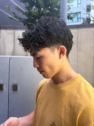 ショート パーマ 🍃似合わせ🍃 ナカムラカイオウのヘアスタイル
