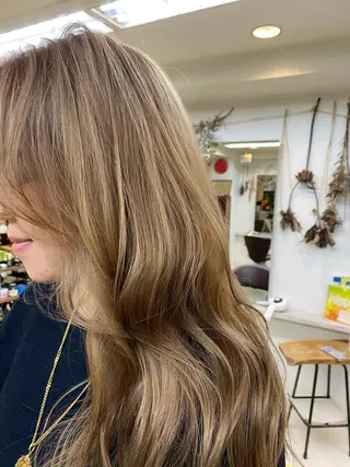 ロング Moca 〰️のヘアスタイル