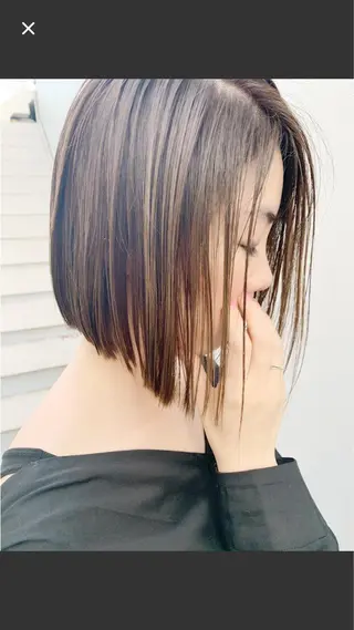 ショート 高梨 里穂のヘアスタイル