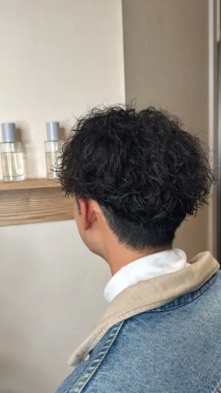 ショート パーマ 根本 奈緒のヘアスタイル