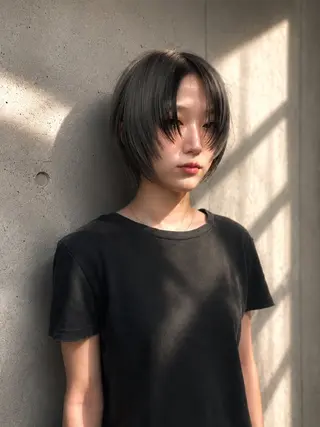 ショート 奈良 伶華のヘアスタイル