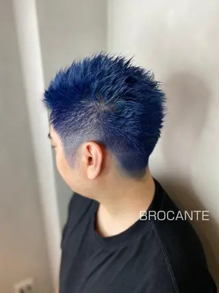 ショート メンズ BROCANTE立川 karasawa.nのヘアスタイル