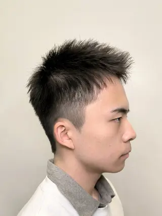 メンズ 廣多 克哉のヘアスタイル