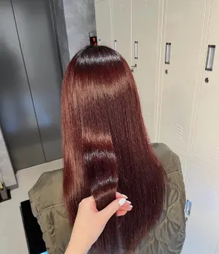 カラー ロング 地雷系🎀ハイトーン 💙荒川結星のヘアスタイル