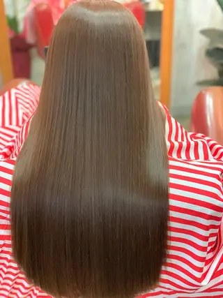 ロング パーマ 西院LOOP sayakaのヘアスタイル