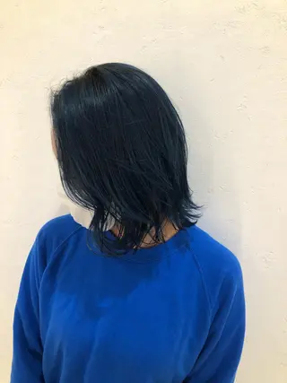 セミロング カラー ニュアンスカラー🫧 加納のヘアスタイル