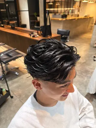 ショート パーマ メンズ メンズ特化/フェード /パーマ/渋谷/千尋のヘアスタイル