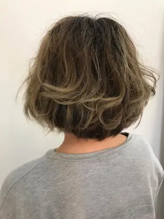 ショート カラー 大山 雅矢のヘアスタイル