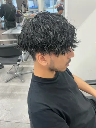 パーマ メンズ 町田エリアＮｏ．１/ パーマ特化/太田京希のヘアスタイル
