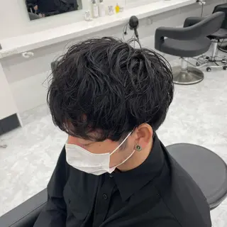 メンズ men's特化 値段以上の仕上がりにのヘアスタイル