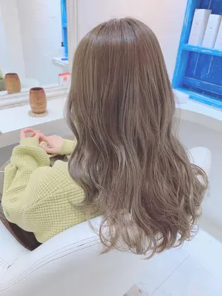 セミロング カラー 中目黒✂︎店長✂︎ TOMOHIROのヘアスタイル