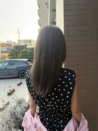 ロング 真部 誓のヘアスタイル