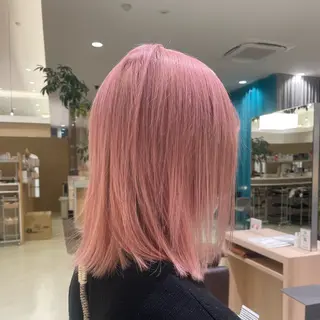 ミディアム カラー ioe三宮🍀 よしかわ かなみのヘアスタイル