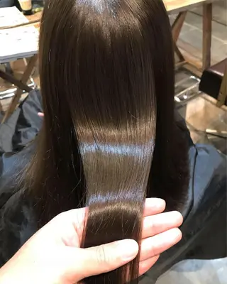 ロング カラー hair care ACRO店長 谷のヘアスタイル