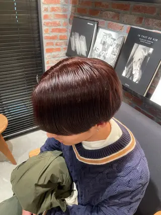 ショート カラー rin 🖤〈大宮〉のヘアスタイル