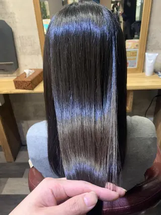 セミロング 田辺 侑未のヘアスタイル