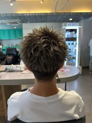 ショート 札幌艶髪/メンズ✂️ 盛れ髪/網野制流のヘアスタイル