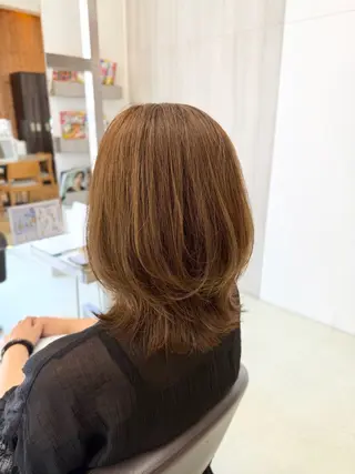 ミディアム 新井優馬｜絶壁解消 ショート・ボブのヘアスタイル
