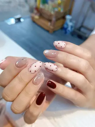セミロング T&D NailSalonのネイルデザイン